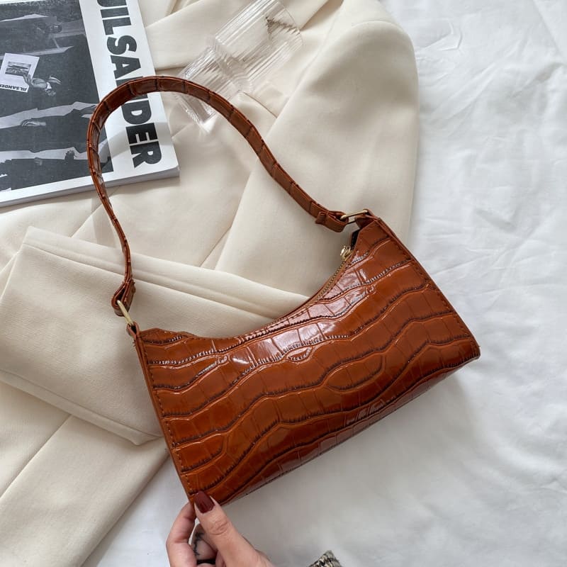 Bolsa de Ombro Feminina em Couro Ecológico