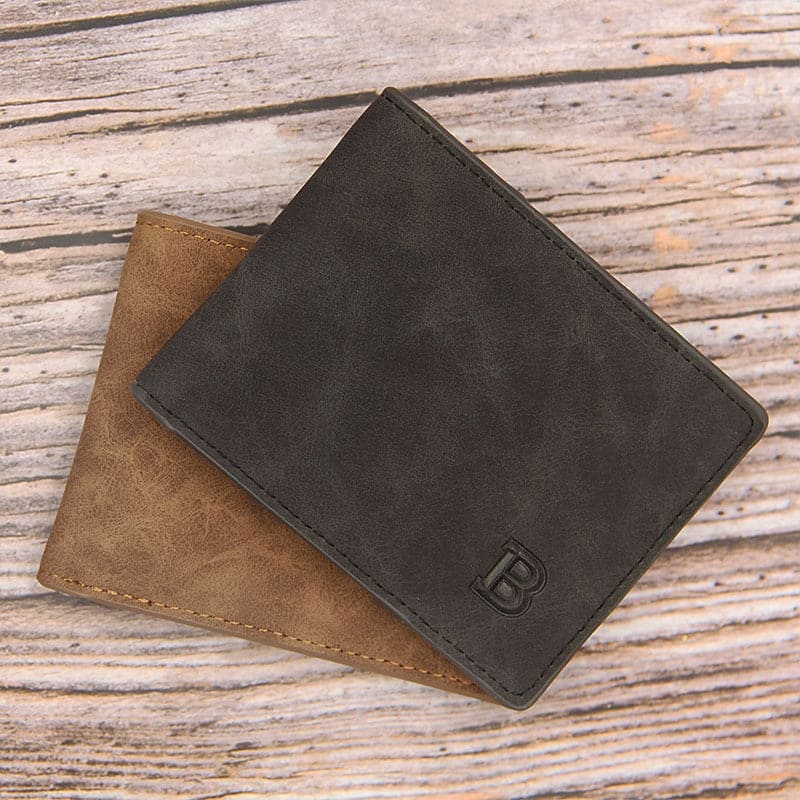 Carteira Masculina de Couro PU Bense