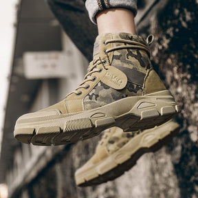 Bota Masculina Tática Camuflada