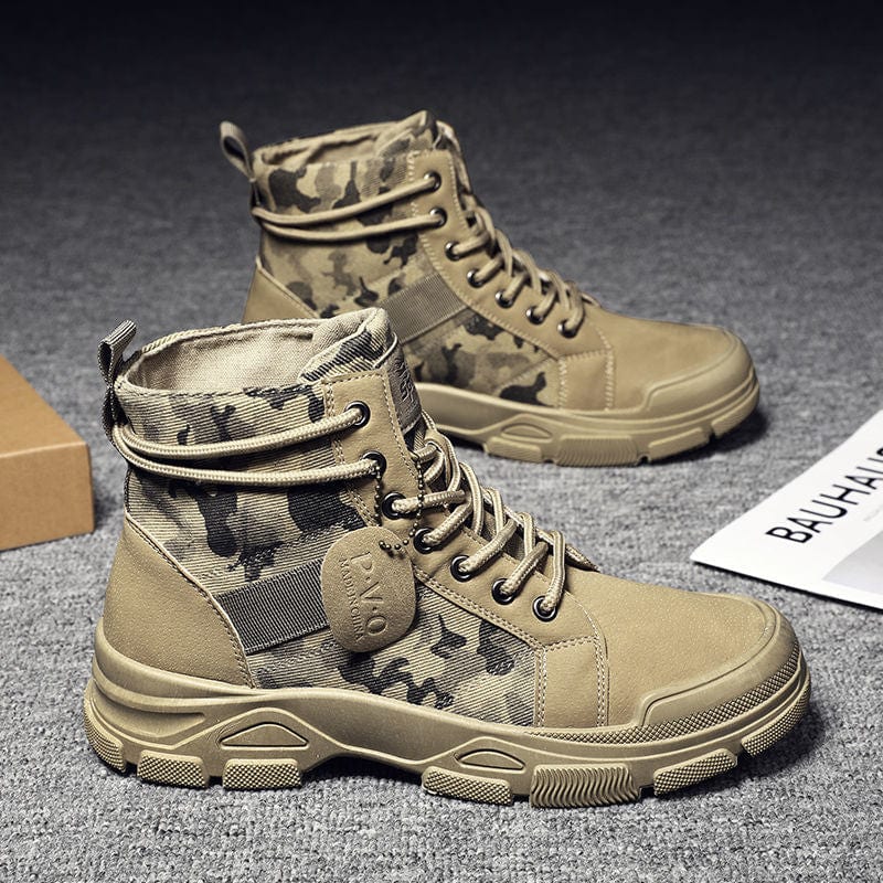 Bota Masculina Tática Camuflada